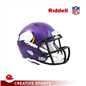 Minnesota Vikings Primary Speed Mini Football Helmet