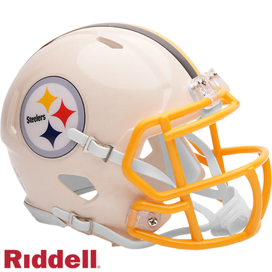 Pittsburg Steelers Retro Speed Mini Football Helmet