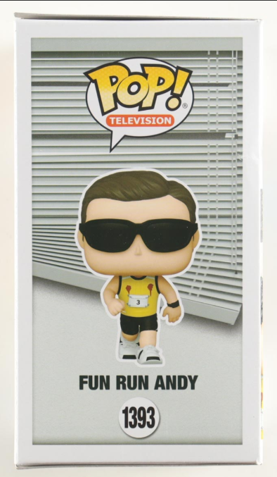 Ed Helms Signed "The Office" #1393 Fun Run Andy Funko Pop! -  PSA