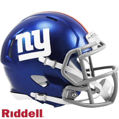 New York Giants Primary Speed Mini Football Helmet