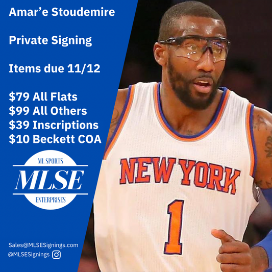 Amar'e Stoudemire Signing Pre-Order
