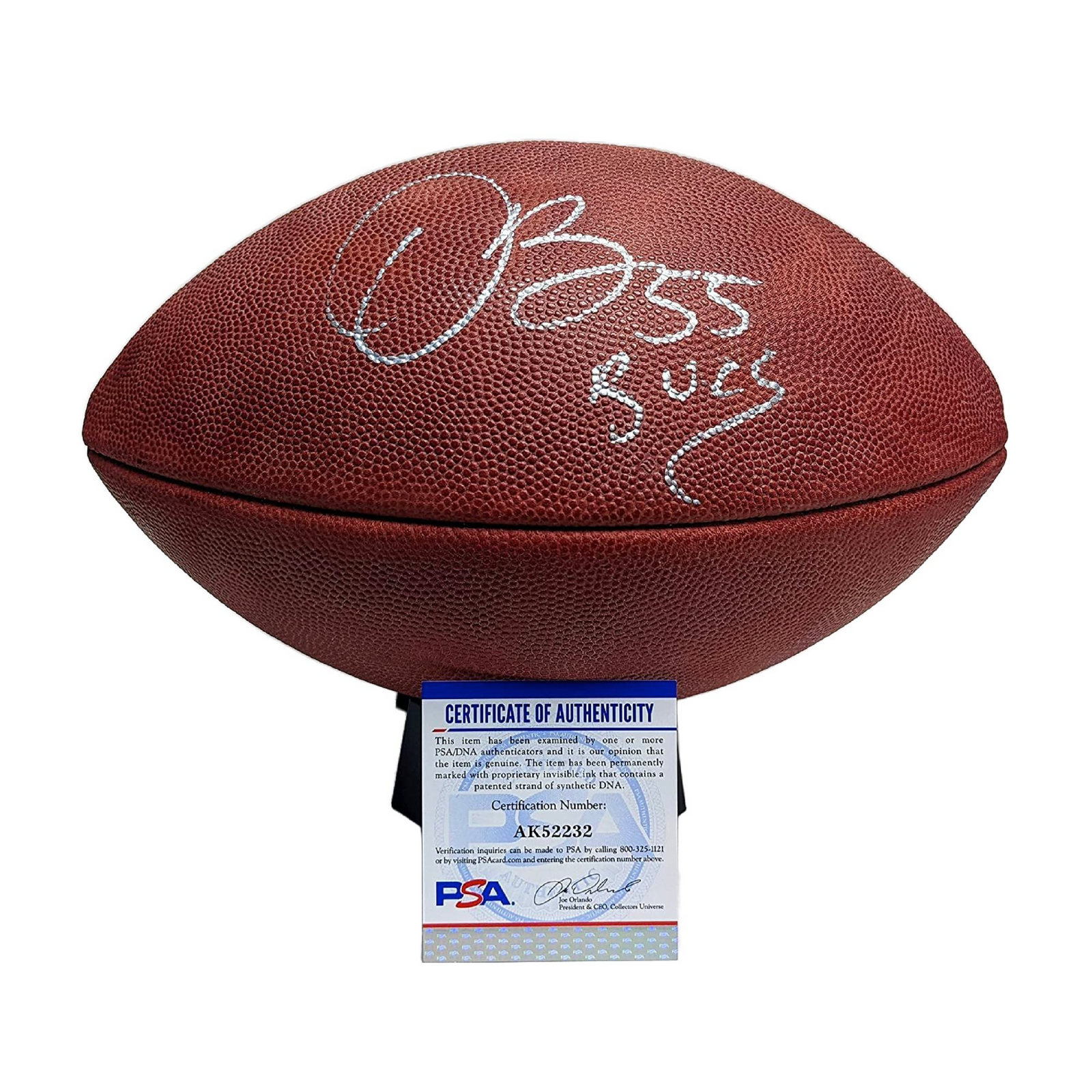 Buy Autographed Tampa Bay Buccaneers: Warren Sapp hall of Fame