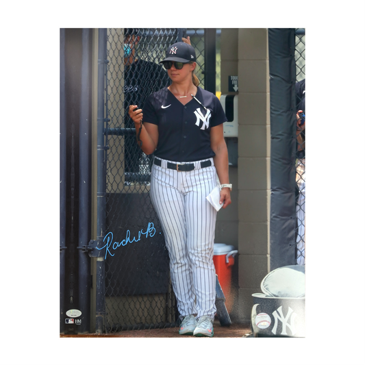 Rachel Balkovec New York Yankees Autographed 16x20 - JSA Authentication