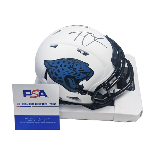 Trevor Lawrence Signed Authentic Jacksonville Jaguars Lunar Mini NFL
