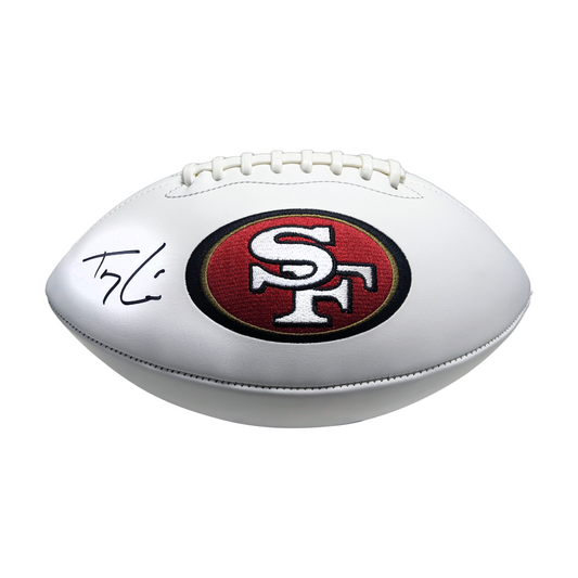 Trey Lance Signed Authentic Football San Francisco 49ers NFL
