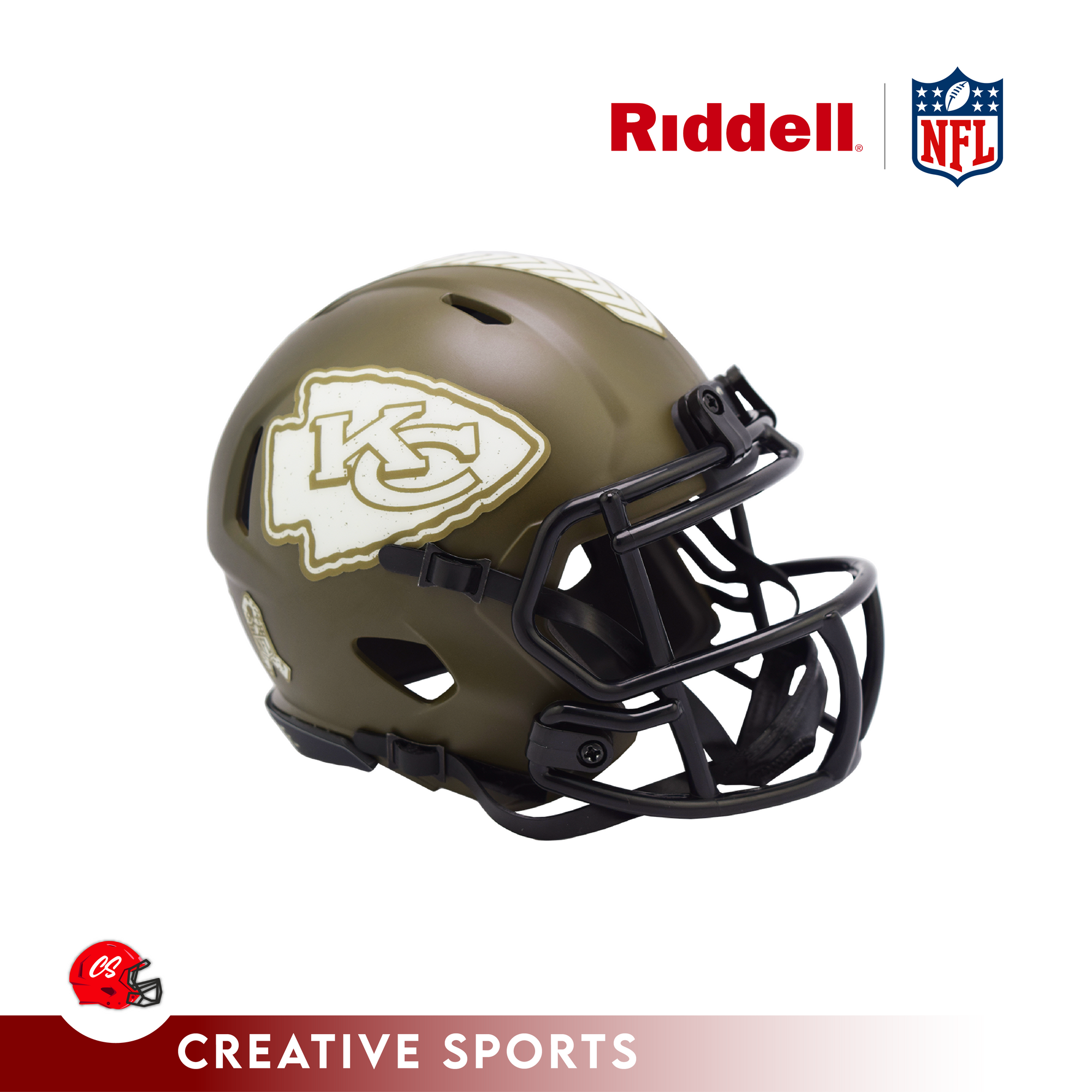 Cincinnati Bengals Helmet Riddell Replica Mini Speed Style Salute