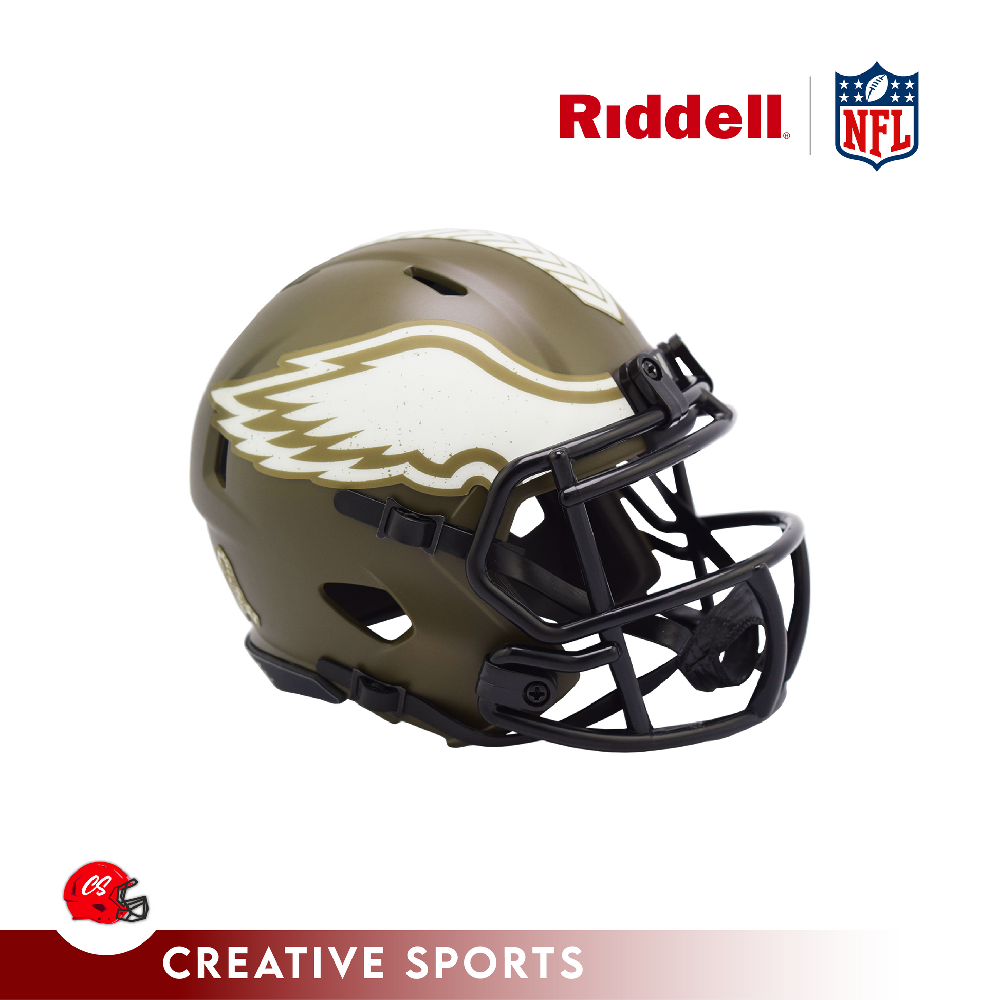 Nfl Philadelphia Eagles Salute To Service Mini Helmet : Target