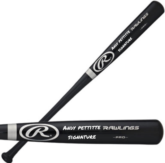 Andy Pettitte Signed Rawlings Big Stick Bat (Pre-Order)