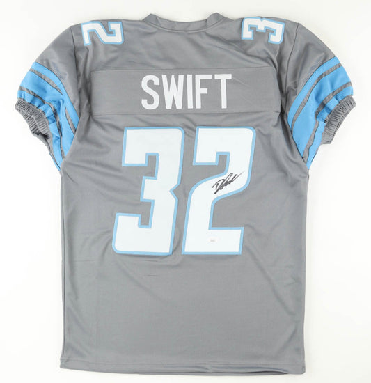 D’Andre Swift Lions Signed Jersey (JSA)