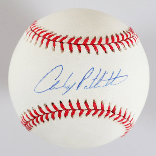 Andy Pettitte Signed ROMLB (Pre-Order)