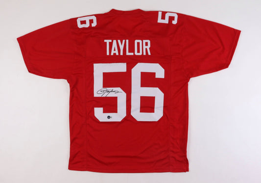 Lawrence Taylor Signed Jersey (Beckett Witness Auth)